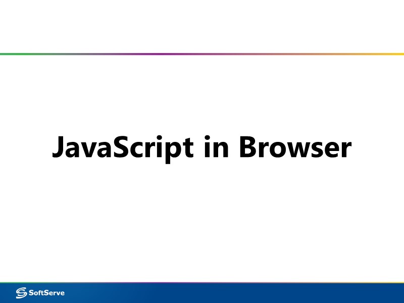 JavaScript in Browser